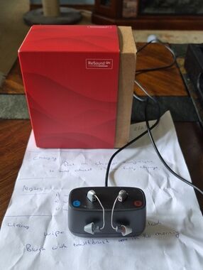 ReSound GN Hearing Aid Charger with Earbuds - Purchased 6/2025